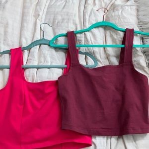 forever 21 cropped tank top pack
